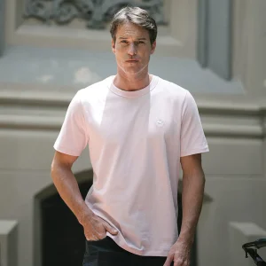 Camiseta Bordada Color Rosado Claro Ref. 152040925