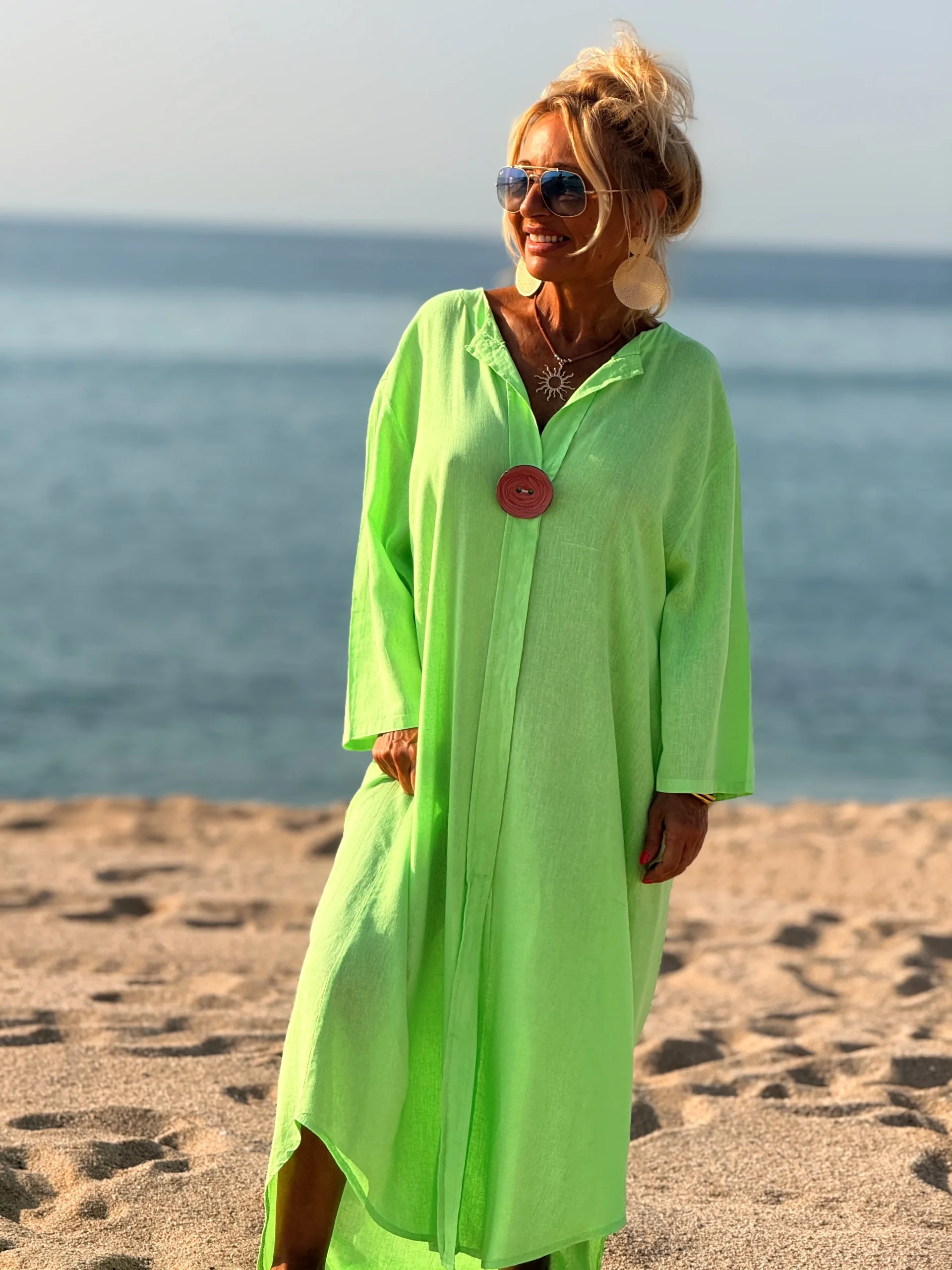 VESTIDO CON BOTONES MULTICOLOR - Imagen 5