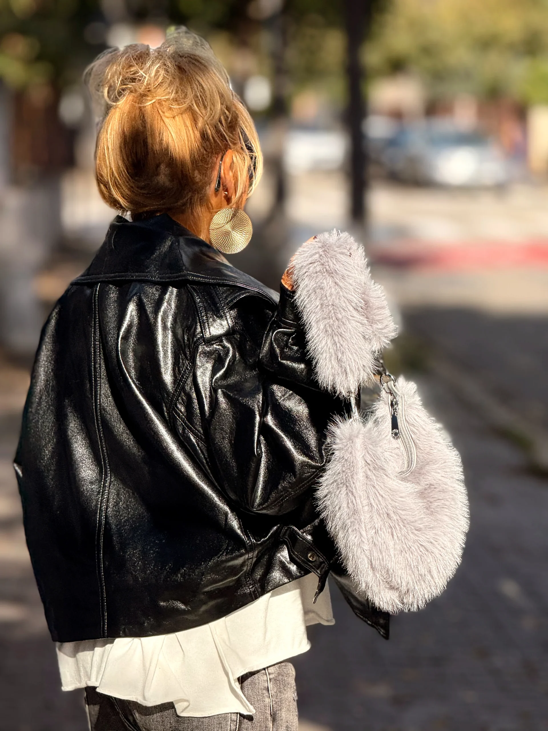 CAZADORA POLIPIEL NEGRO - Imagen 3