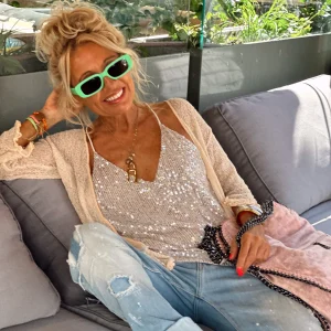 CÁRDIGAN CORTO ANNY VAINILLA