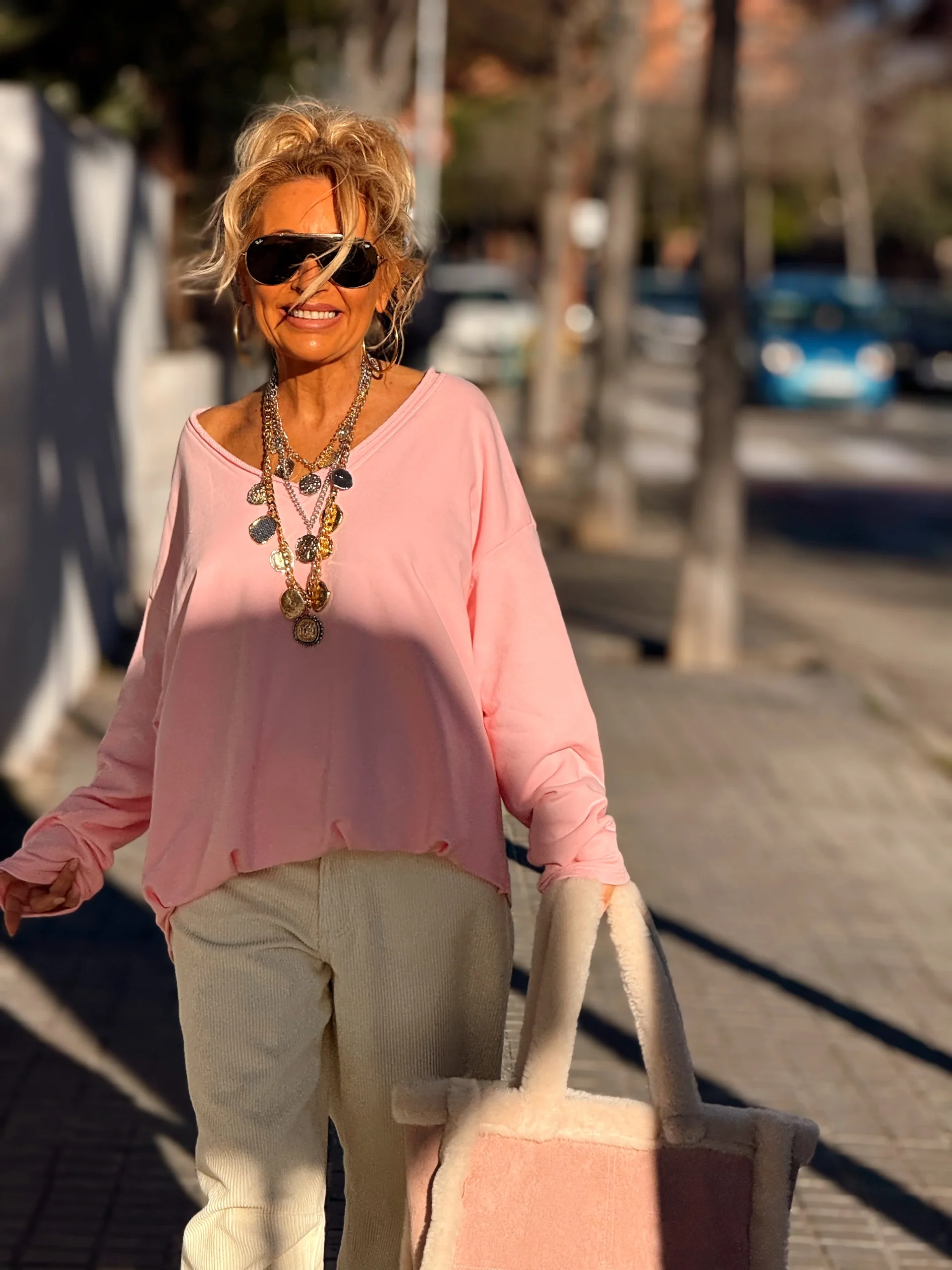 SUDADERA OVERSIZE FILOMENA MULTICOLOR - Imagen 4