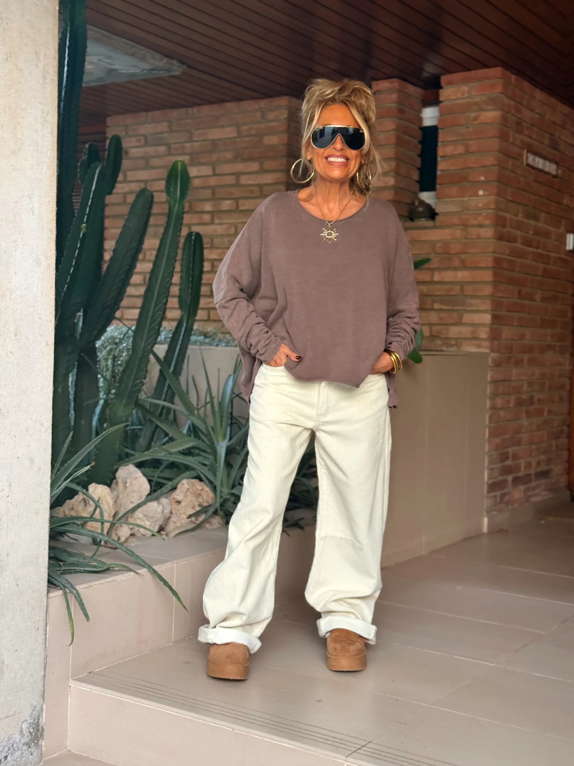 CAMISETA DESGASTADA OVERSIZE DANI MULTICOLOR - Imagen 7