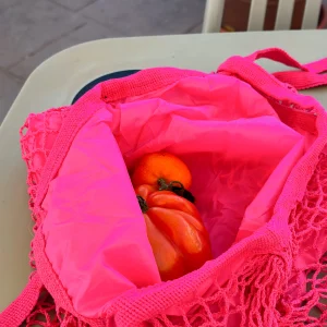 BOLSO RED FORRADA DE COMPRAS FUCSIA