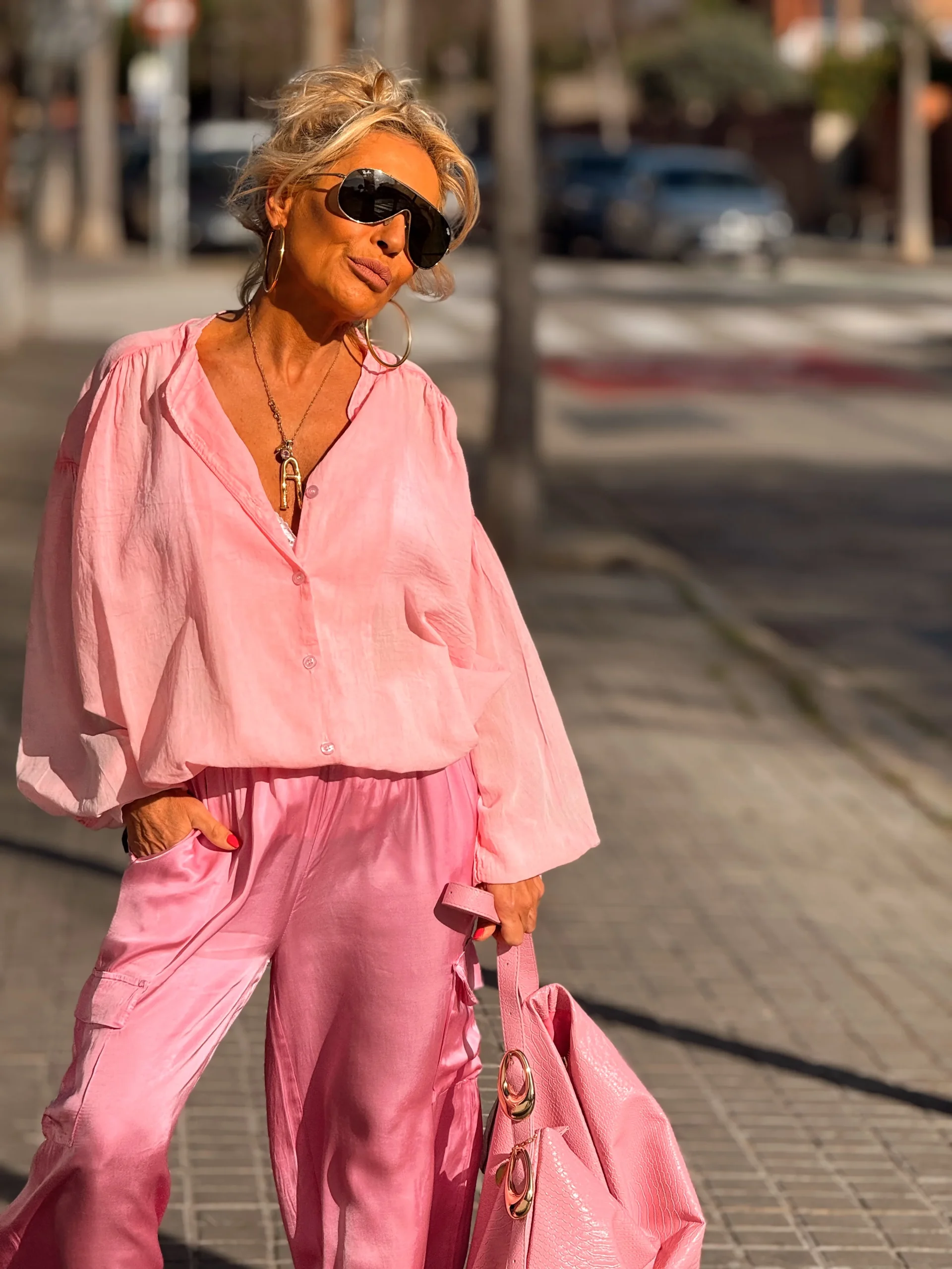 PANTALON SABRINA ROSA - Imagen 8