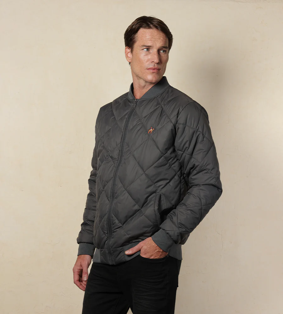 Chaqueta Abullonada Gris Oscuro Ref. 132020925 - Imagen 5