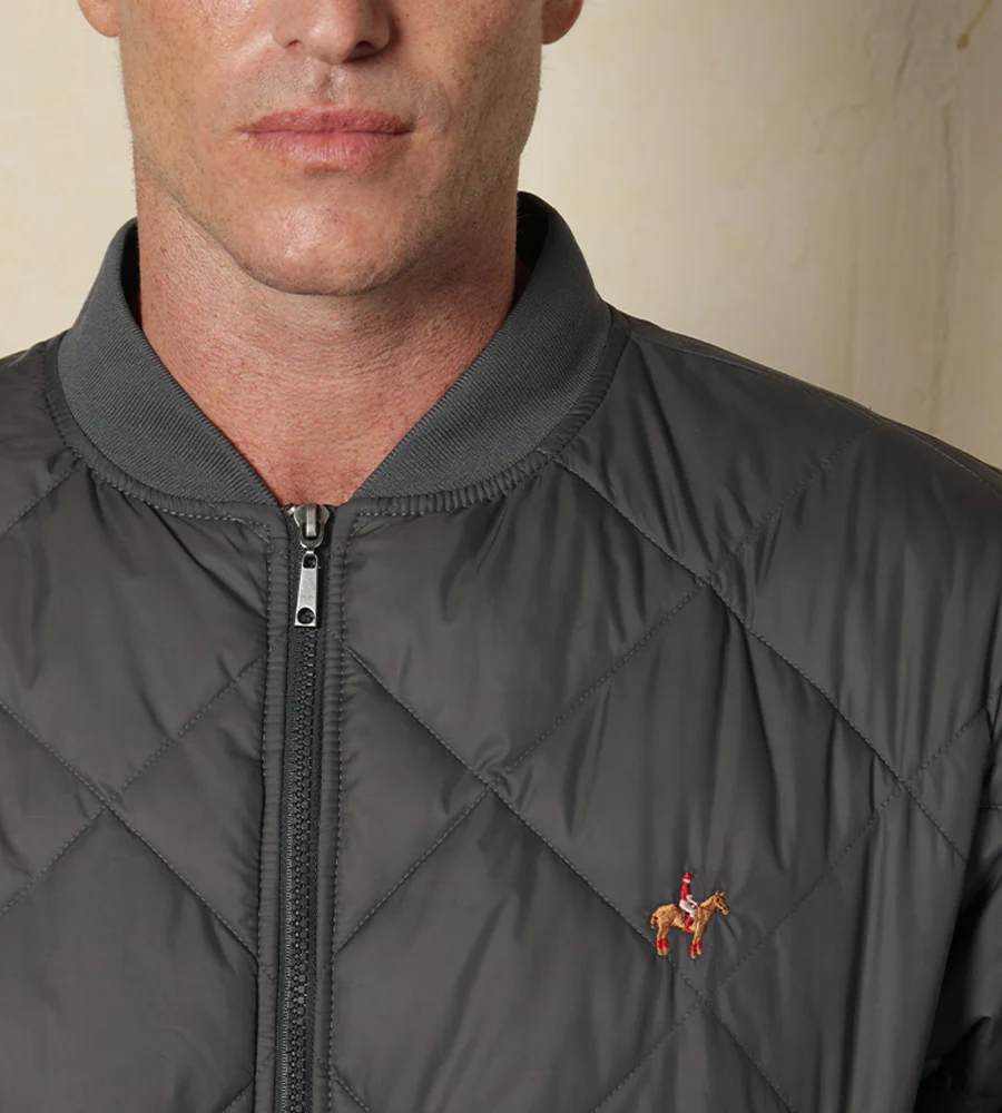 Chaqueta Abullonada Gris Oscuro Ref. 132020925 - Imagen 4