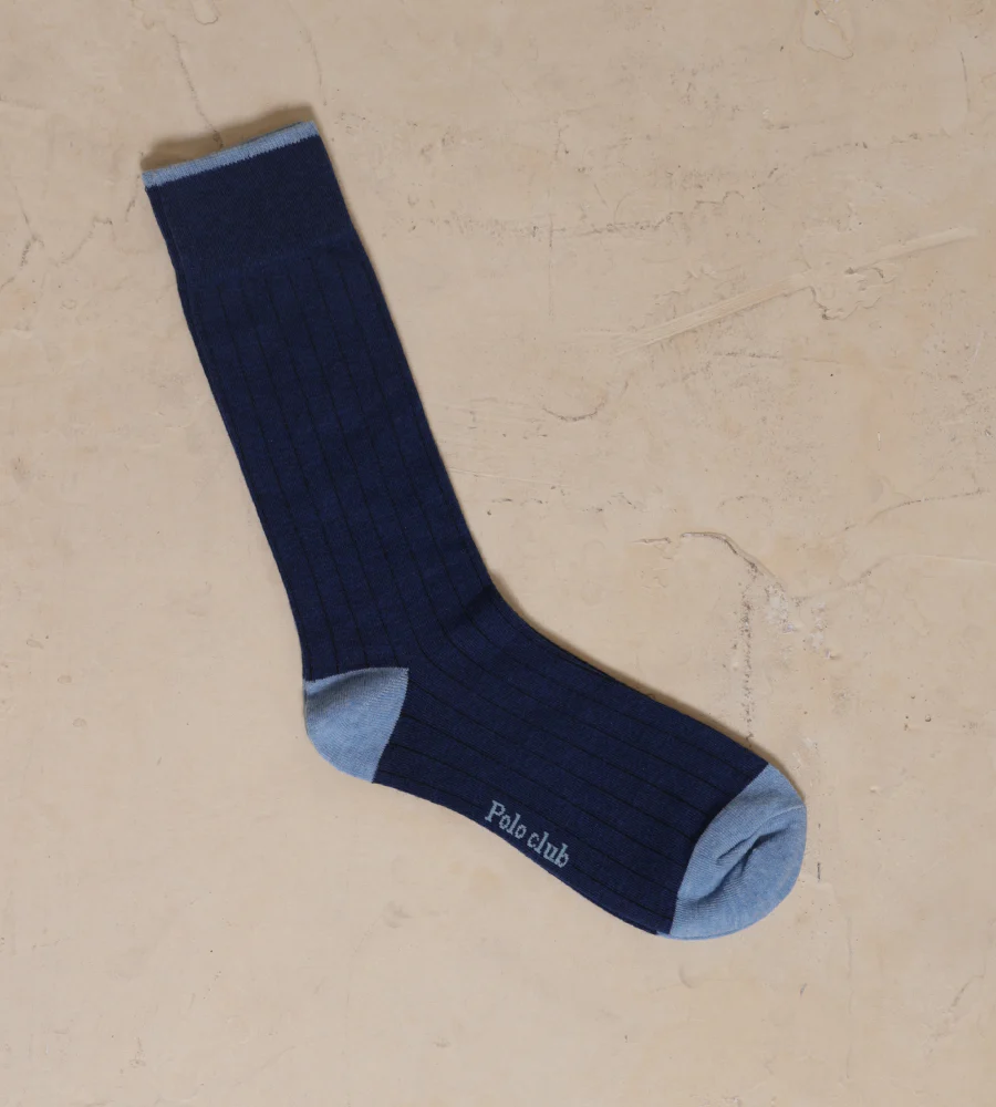 Medias Duopack Media Caña 1/2 Azul Cross Ref. 120011025