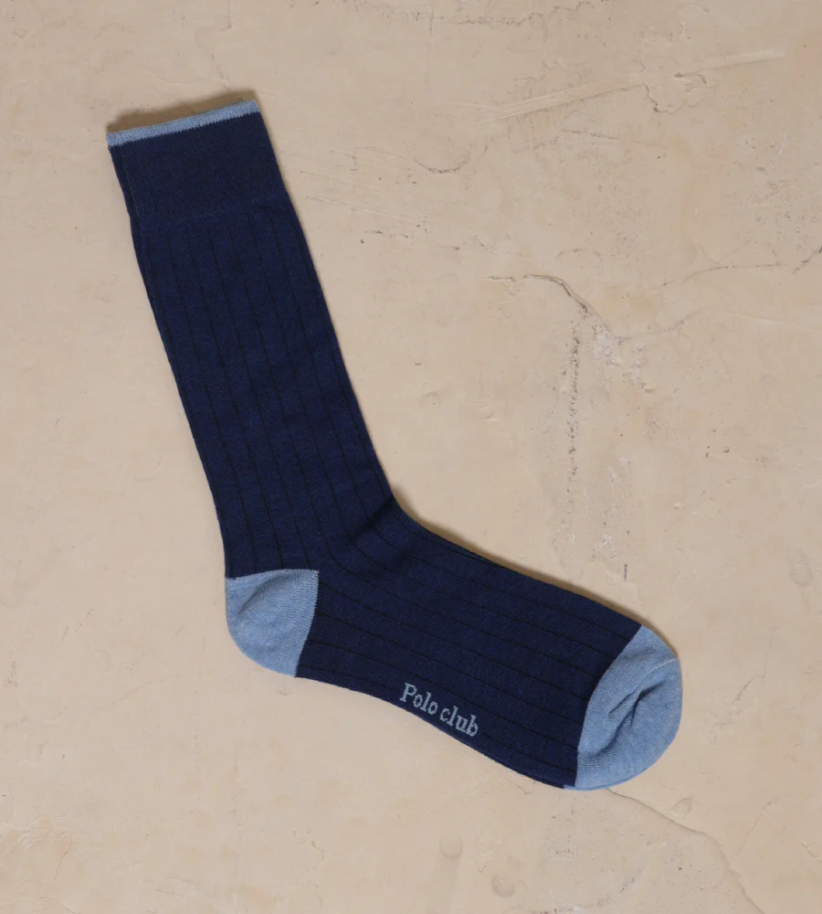 Medias Duopack Media Caña 1/2 Azul Cross Ref. 120011025 - Imagen 3