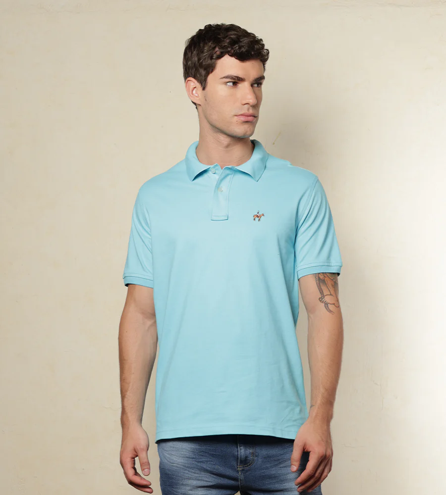 Polo Fondo Entero Color Aruba Ref. 101100825