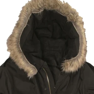 US PARKA PELZKAPUZE F.M51 SCHWARZ