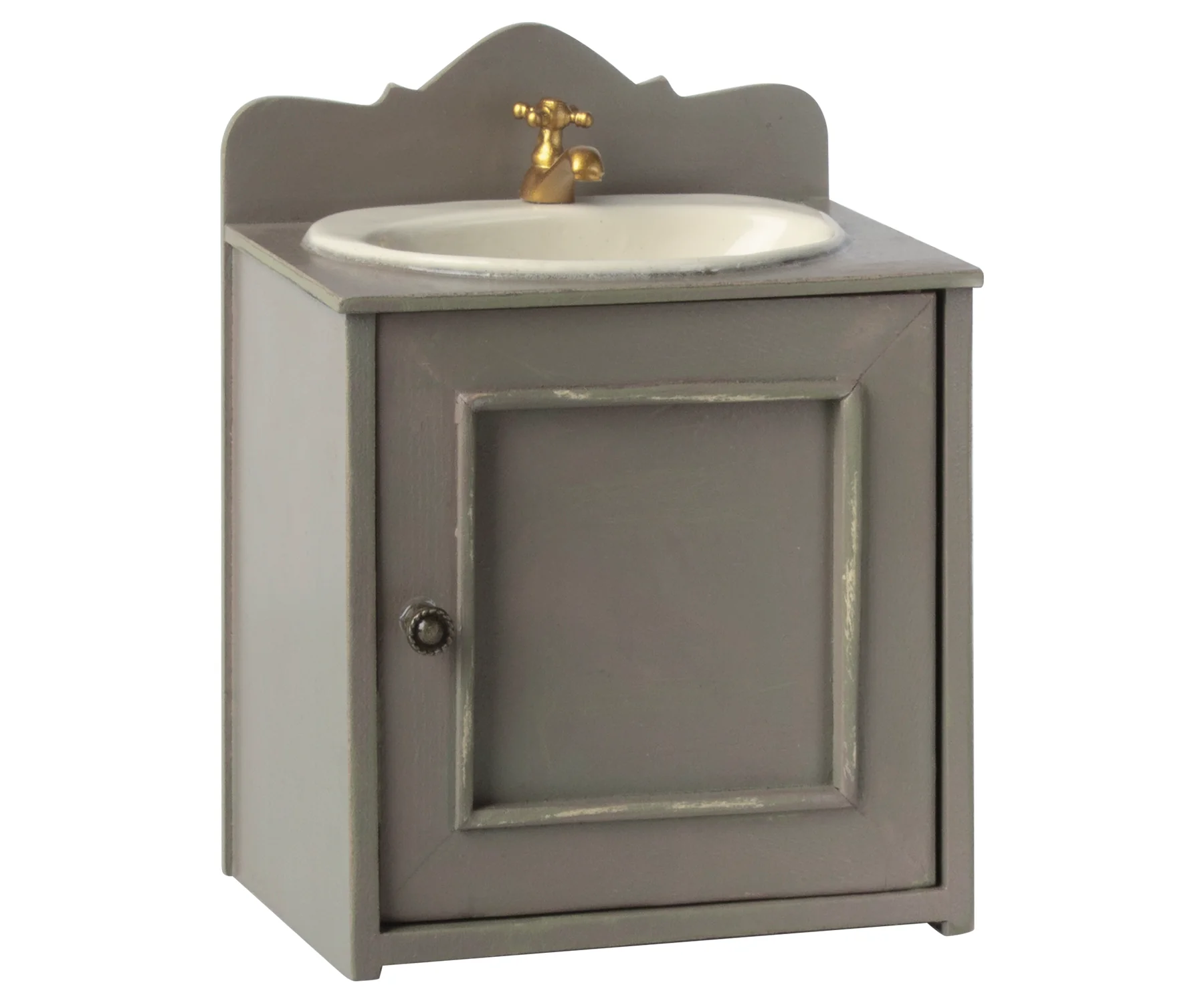 Lavabo con mueble para casa de muñecas - Imagen 3