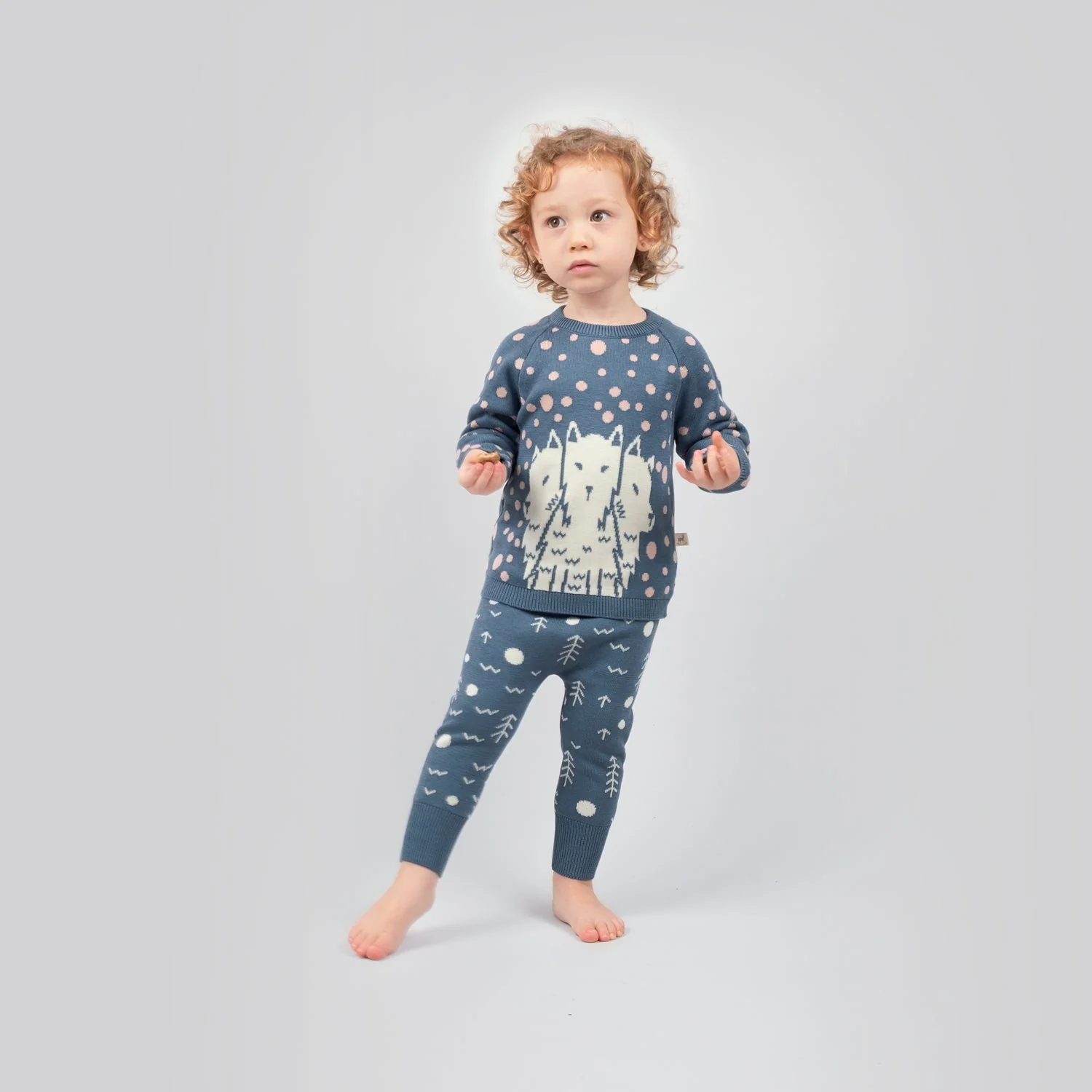 Chompa tejida 'the pack' blue mirage - Imagen 3