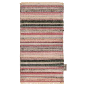 Alfombra casa de muñecas - rayas