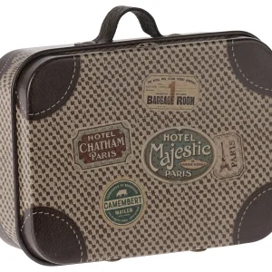 Maleta de metal micro - blanco  y negro