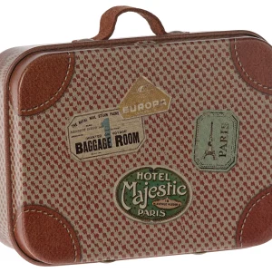 Maleta de metal micro - rosa