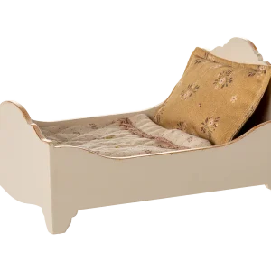 Cama de madera para ratoncitos - blanca