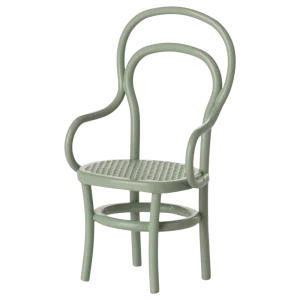 silla de metal ratoncito - verde