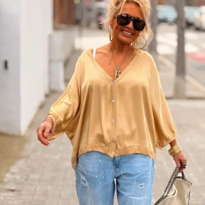 CHAQUETA CORTA MATTEO DORADO