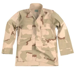 US BDU FELDJACKE R/S 3-COL.DESERT