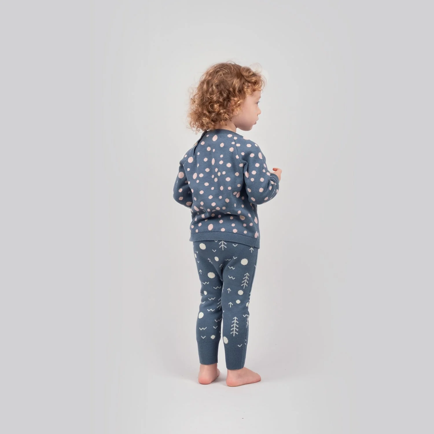 Chompa tejida 'the pack' blue mirage - Imagen 4