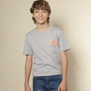 | Kids | Camiseta Estampada Color Gris Claro Ref. 250010925