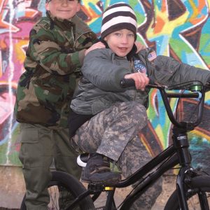 US BDU HOSE KIDS OLIV