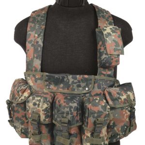 Chest rig 6 bolsillos Flecktarn