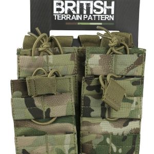 Porta cargador Delta Fast doble multicam