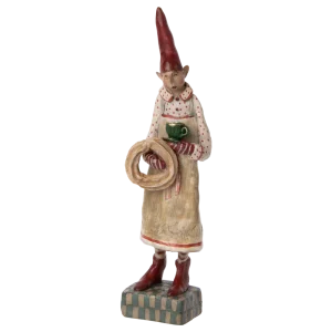 Figura elfo de Navidad - Grand Noël, No. 9