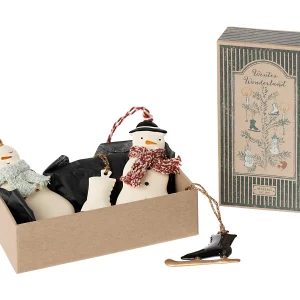 Caja de adornos navideños metal - Maravillas de Invierno