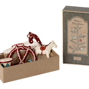 Caja de adornos navideños metal - La Navidad de Peter