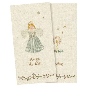Servilletas ambiente de Navidad ángel- S