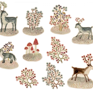 Etiquetas regalo  Winter Wonderland - 20 piezas