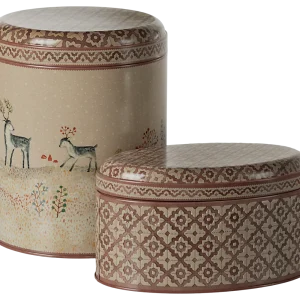 Cajas de metal Winter Wonderland - set de dos