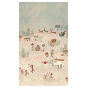 Papel de Regalo SANTA IS COMING - 10 metros