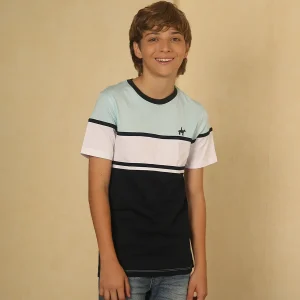 | Kids | Camiseta Bloques Color Azul Claro Ref. 249010625