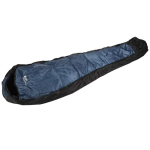 Saco de Dormir Yellowstone Ultra Light 150 – Ultraligero 850 g, Compacto y Repelente al Agua | Azul/Negro