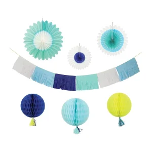 Kit decoración de fiesta - azul