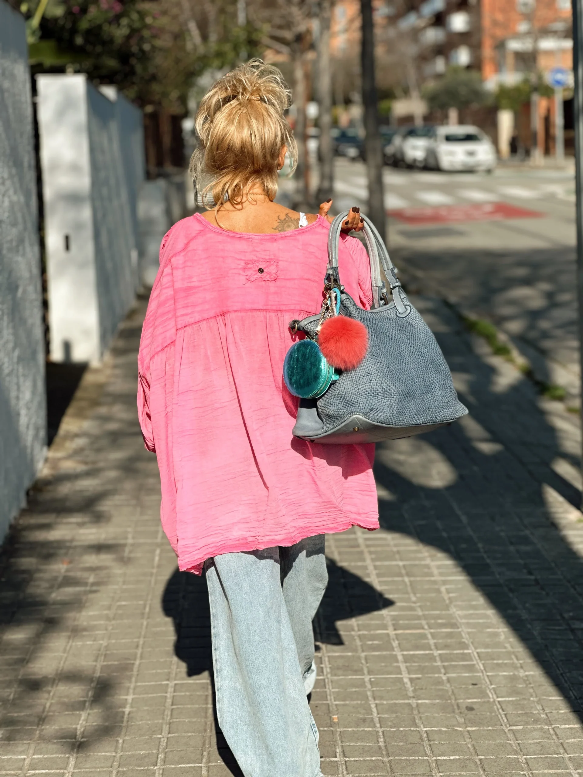 BLUSA SUPER OVERSIZE LUPA MULTICOLOR - Imagen 8