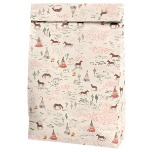 Bolsas de papel chevaux heureux - Mediana