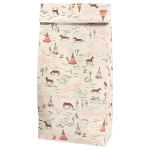 Bolsas de papel chevaux heureux - pequeña