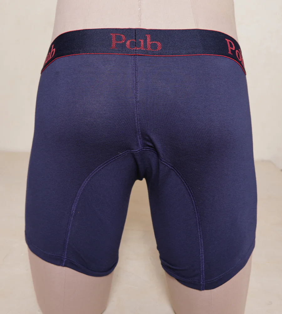 Boxer Tejido De Punto Azul Oscuro Ref. 122011125 - Imagen 3