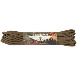 Cuerda paracord 3mm 15,24m coyote