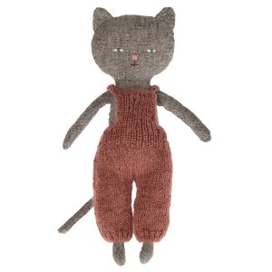 Chatons - Gatito gris con mono de punto