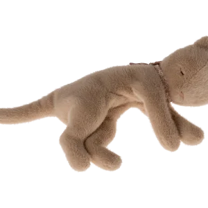 Gatito de peluche - crema melocotón