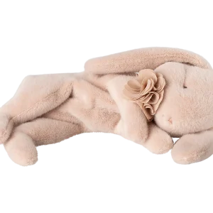 Conejito durmiente de peluche - empolvado