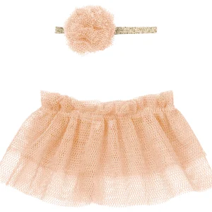 Tutú y tocado para conejita mini - rosa
