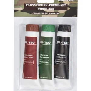 Set miltec de pinturas de camuflaje 3 colores
