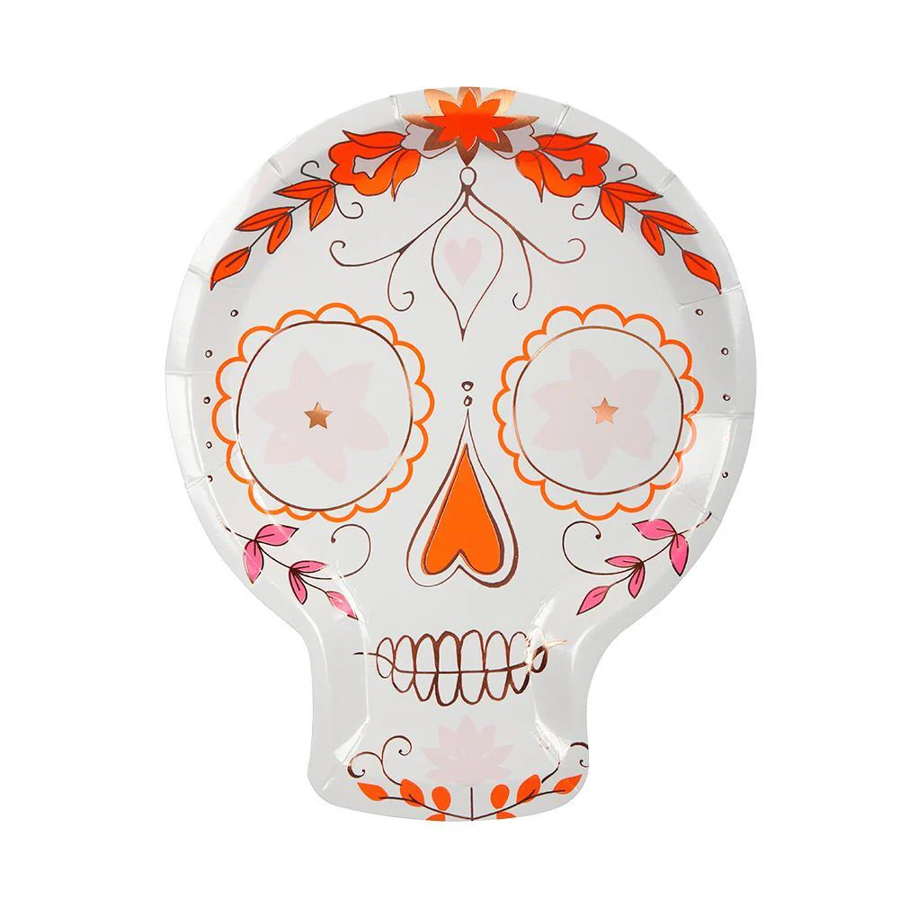 Plato Sugar Skull - calavera