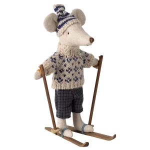 Ratoncitos ski - papá esquiador